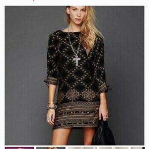 Free People New Romantics Stole My Heart Boho Mini Dress